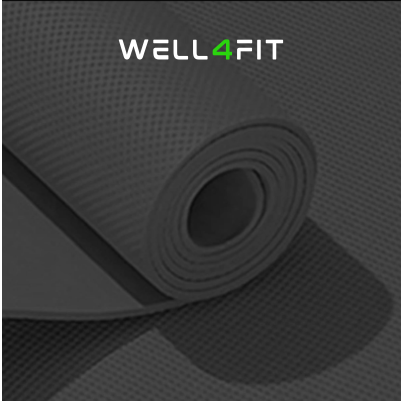 Tapete de Yoga EVA 4mm Antiderrapante para Fitness, Pilates & Ginástica