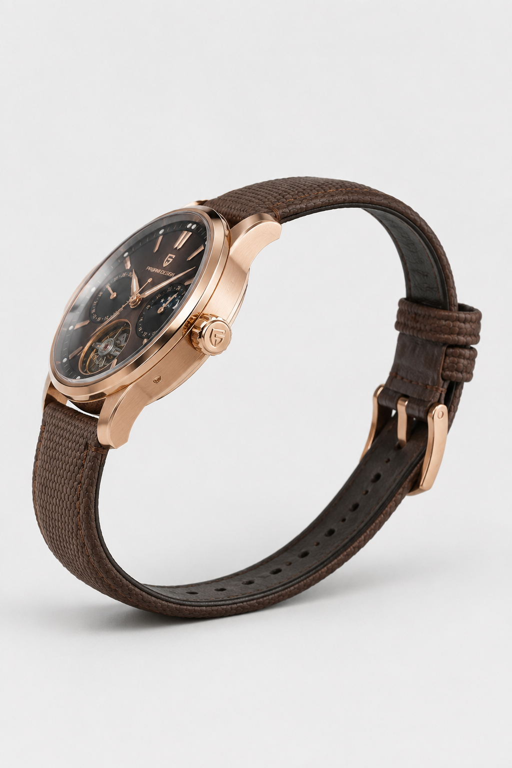 Relógio Pagani Design Automatic | Safira & Open Heart
