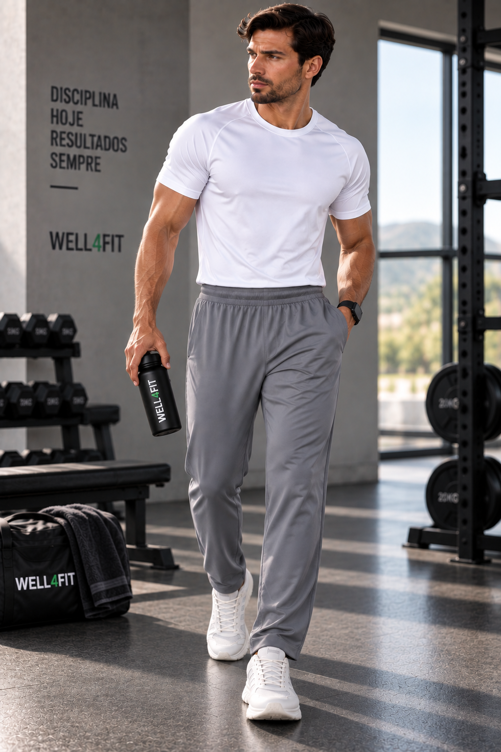 Calças Active Flex Homem | Performance Premium WELL4FIT