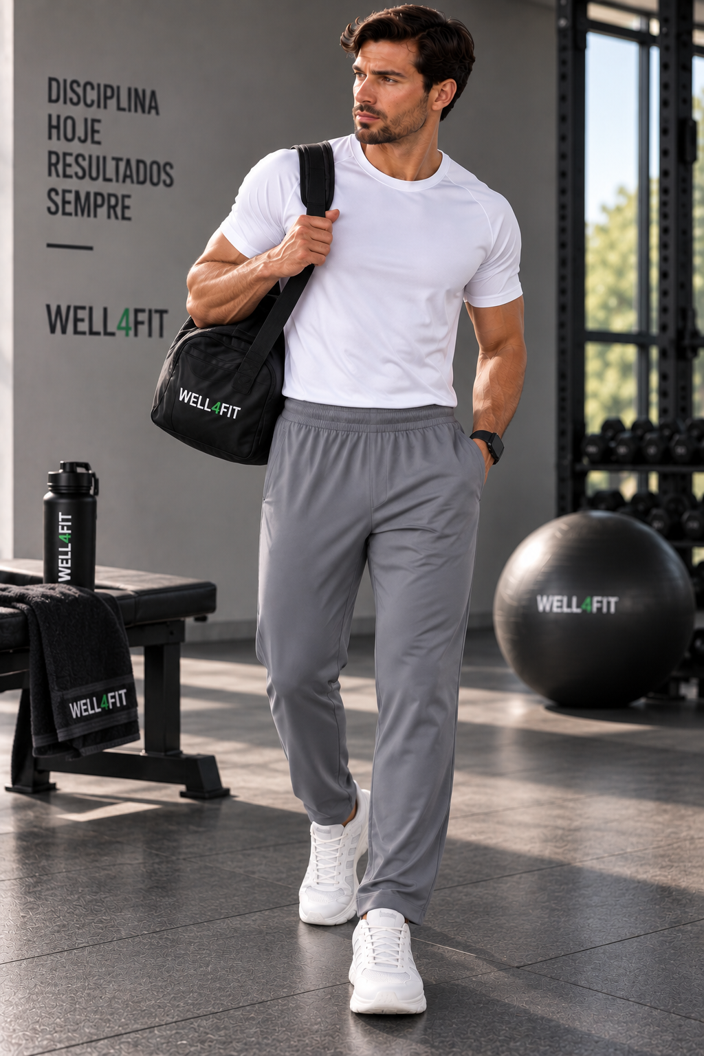 Calças Active Flex Homem | Performance Premium WELL4FIT