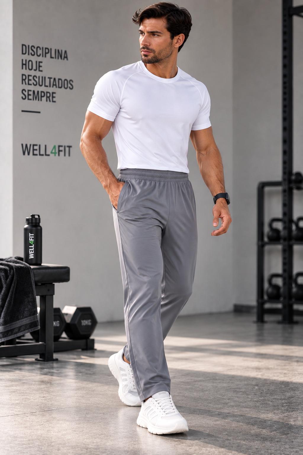 Calças Active Flex Homem | Performance Premium WELL4FIT