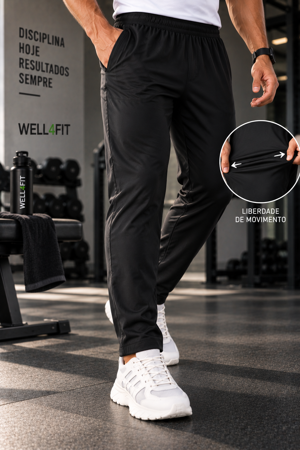 Calças Active Flex Homem | Performance Premium WELL4FIT