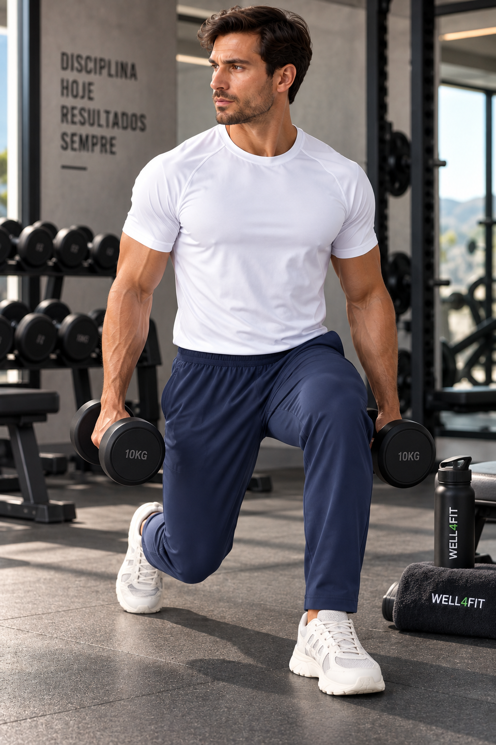 Calças Active Flex Homem | Performance Premium WELL4FIT