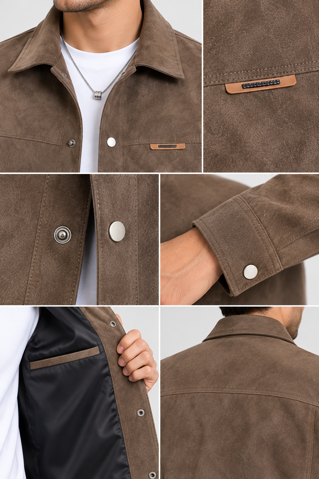 Casaco Heritage Suede Homem | WELL4FIT