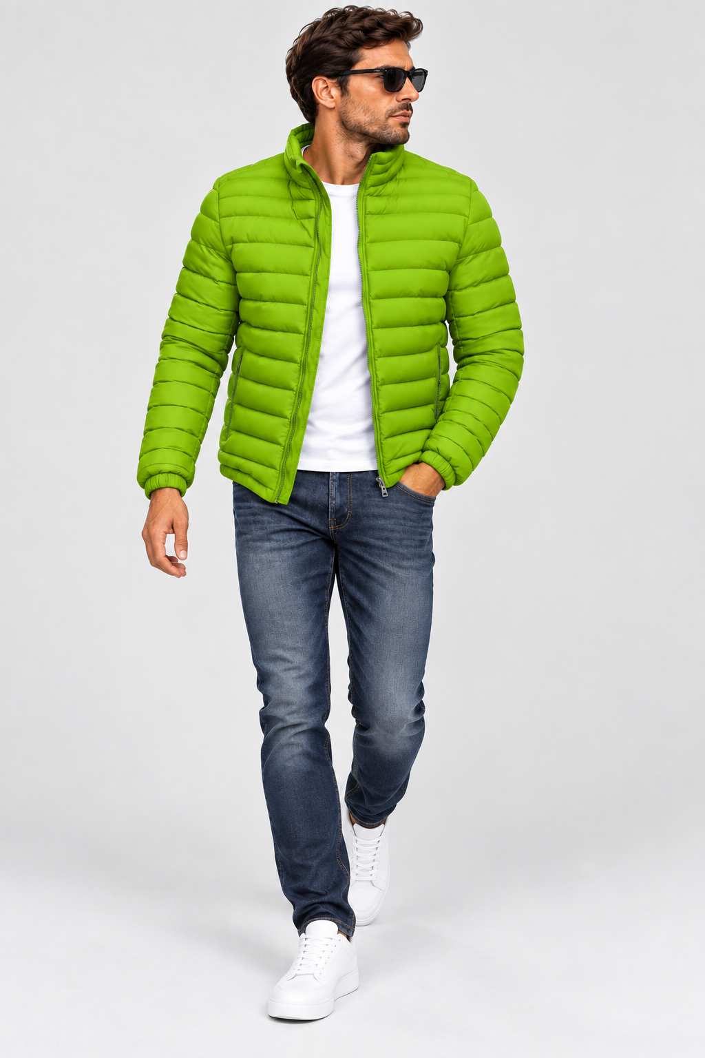Casaco Urban Puffer Homem | Leve & Quente