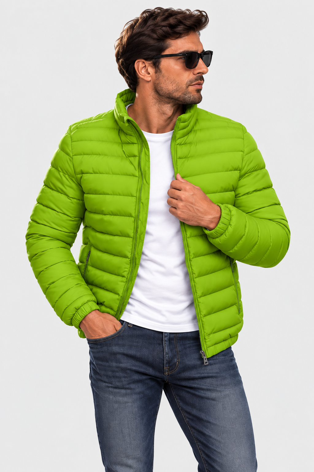 Casaco Urban Puffer Homem | Leve & Quente