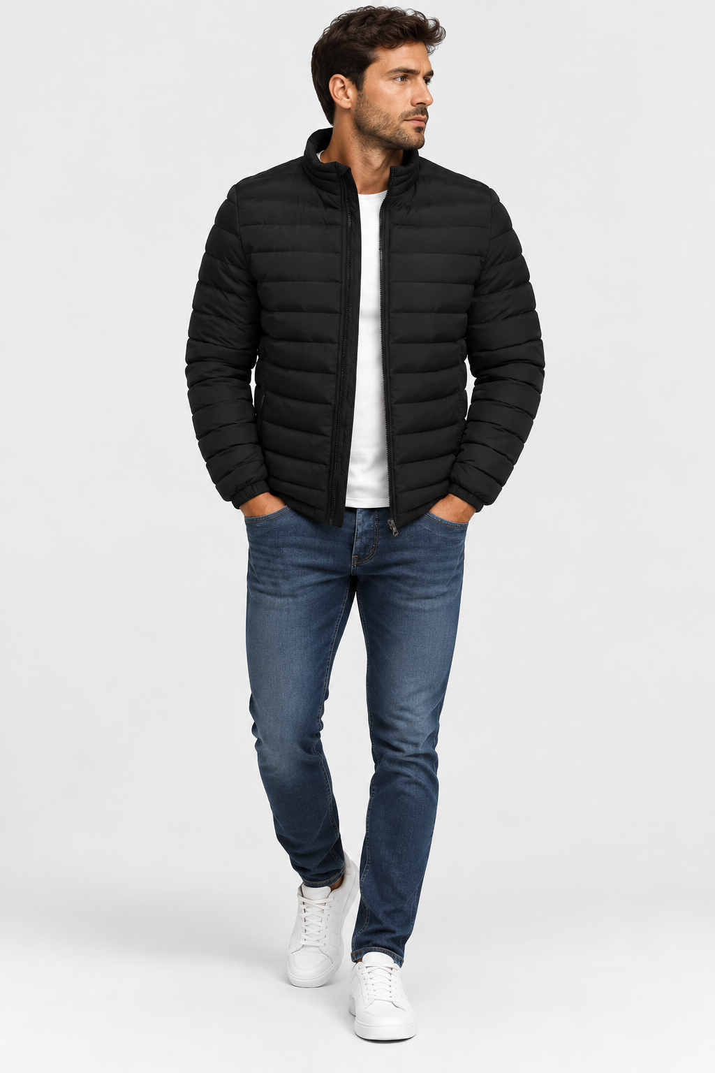 Casaco Urban Puffer Homem | Leve & Quente
