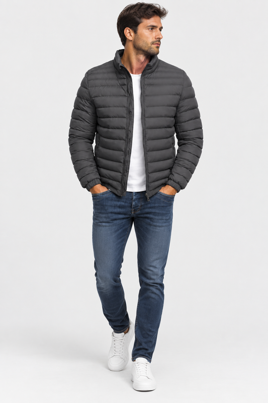 Casaco Urban Puffer Homem | Leve & Quente