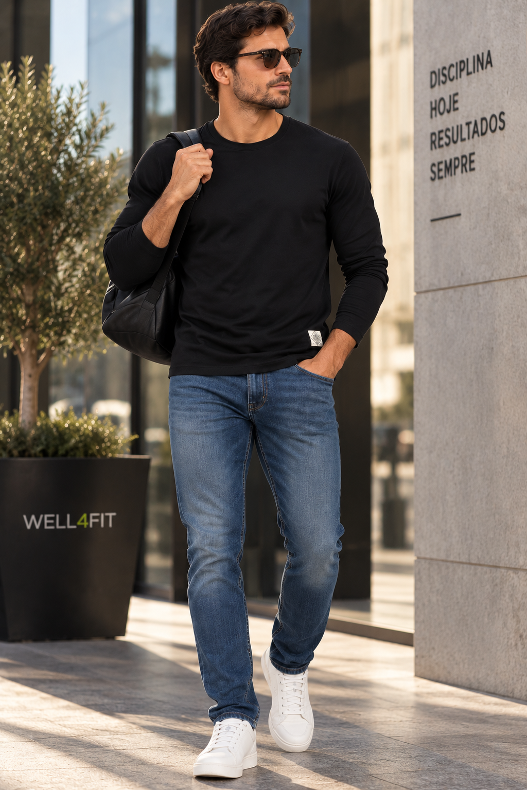 Camisola Essential Cotton Homem | 100% Algodão