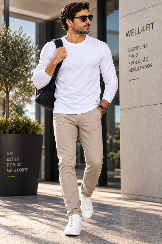 Camisola Essential Cotton Homem | 100% Algodão