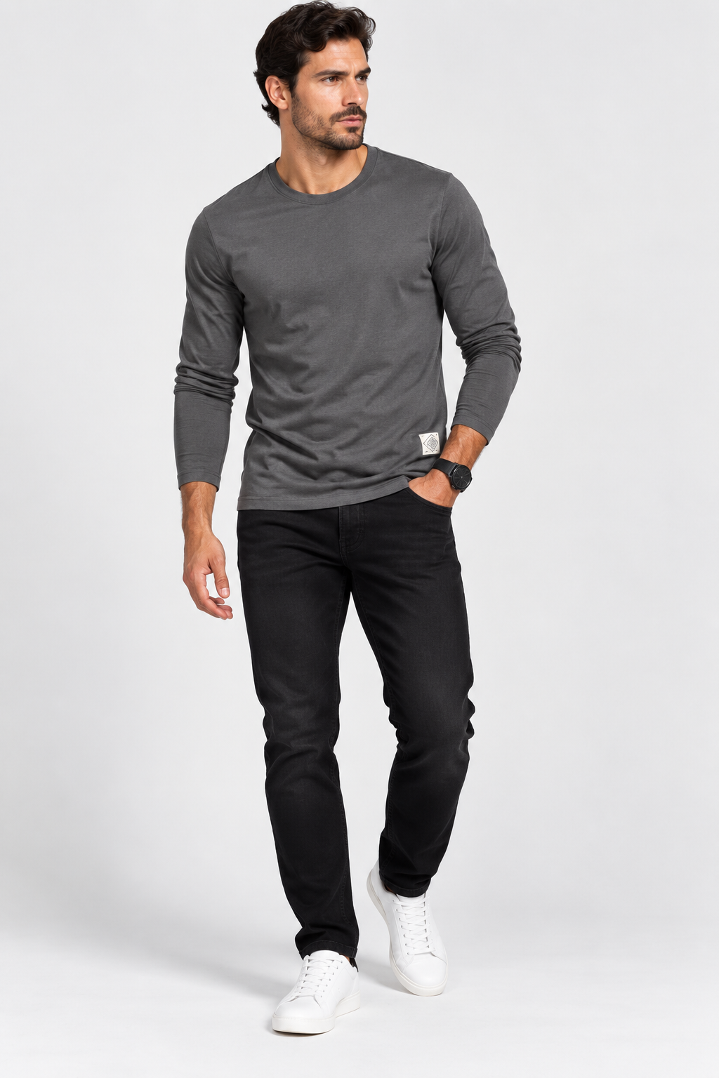 Camisola Essential Cotton Homem | 100% Algodão