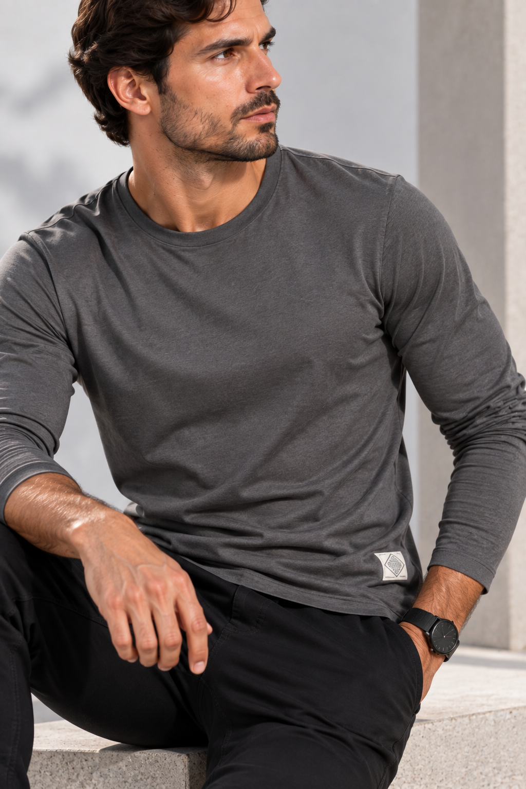 Camisola Essential Cotton Homem | 100% Algodão