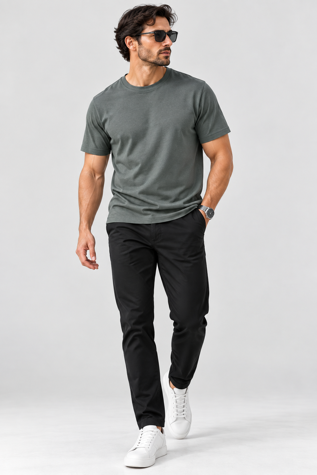 T-Shirt Essential Cotton Homem | Conforto Premium