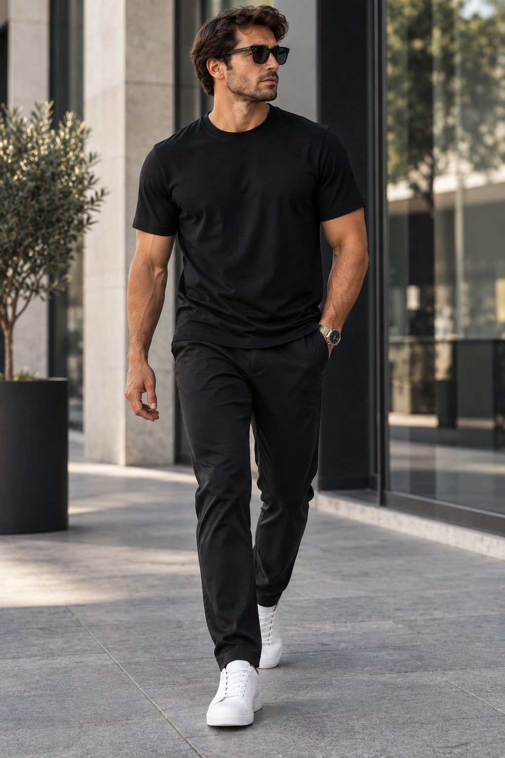 T-Shirt Essential Cotton Homem | Conforto Premium