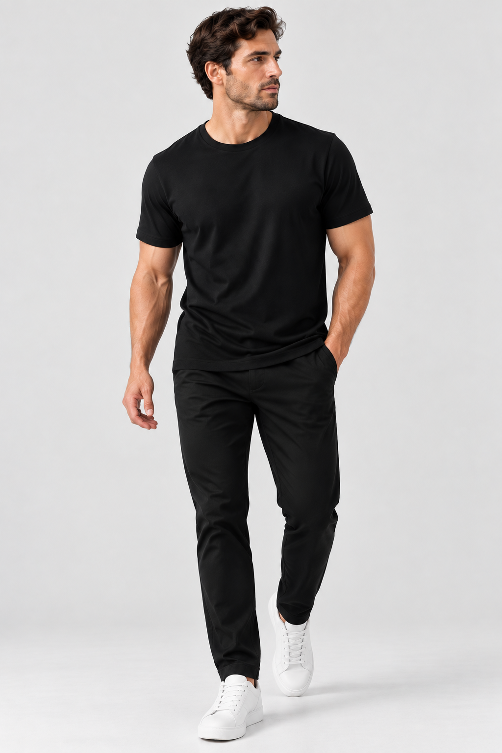 T-Shirt Essential Cotton Homem | Conforto Premium