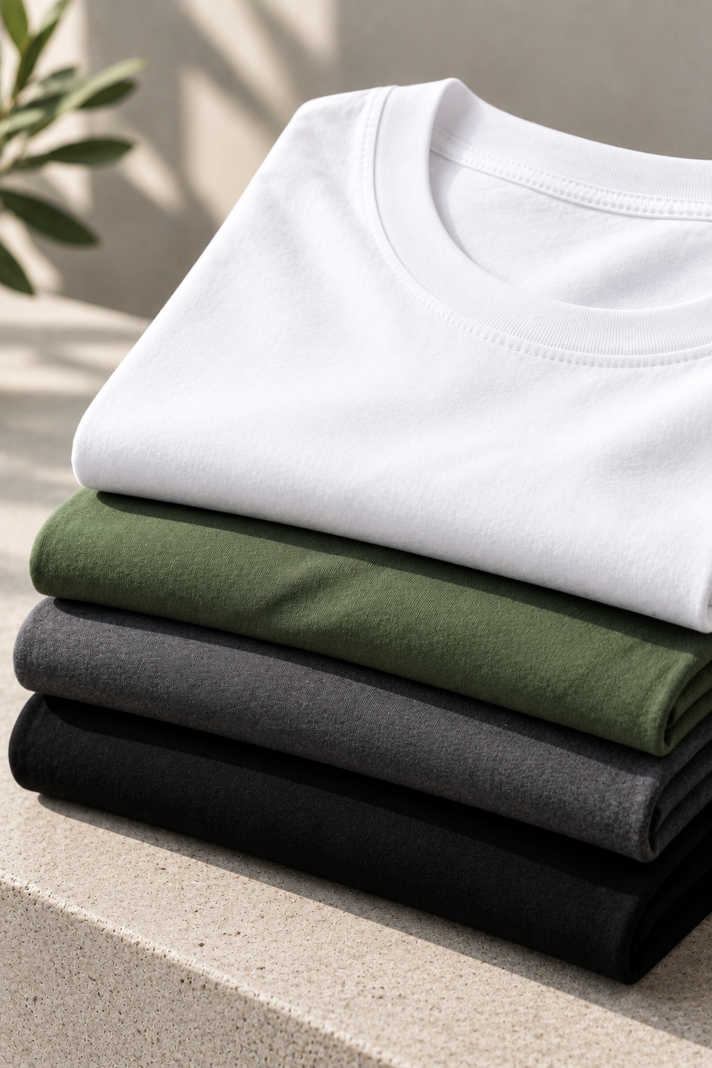T-Shirt Essential Cotton Homem | Conforto Premium