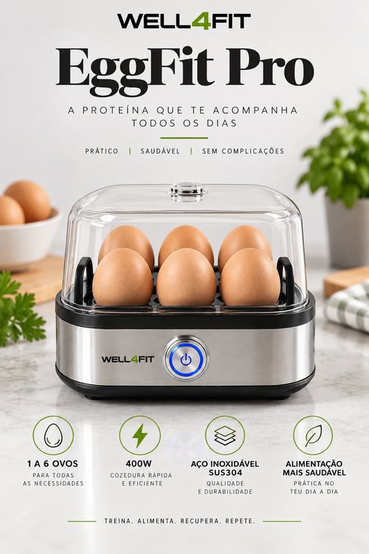 EggFit Pro | Cozedor de Ovos 400W