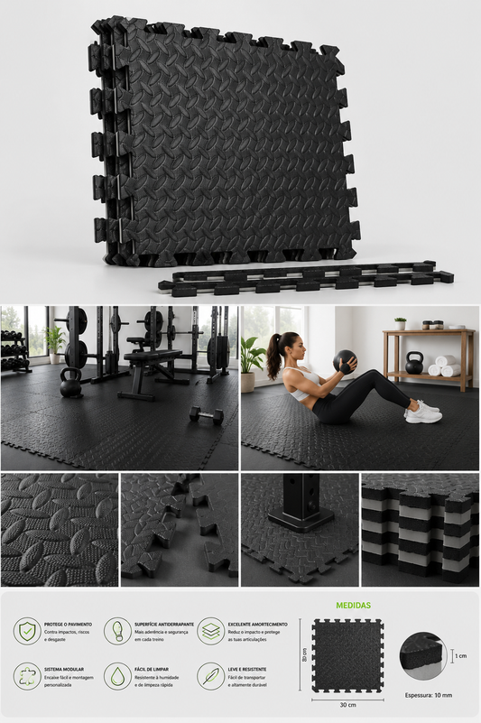 Tapete Modular de Proteção EVA WELL4FIT