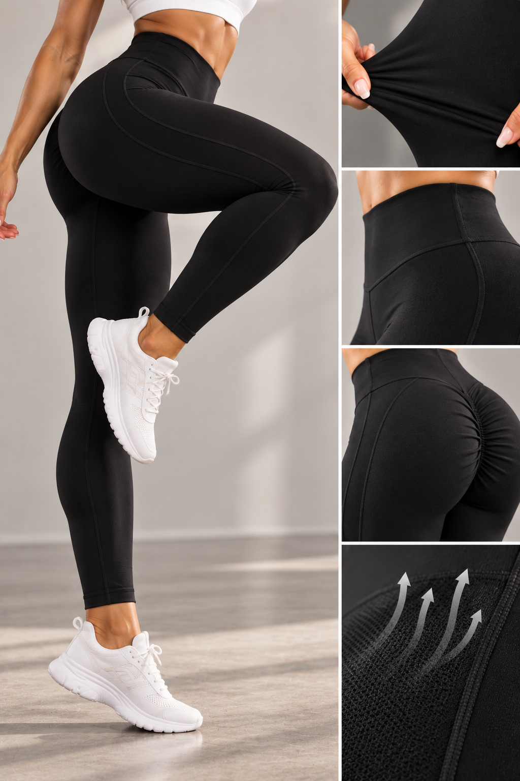 Leggings Sculpt Fit Mulher | Cintura Alta