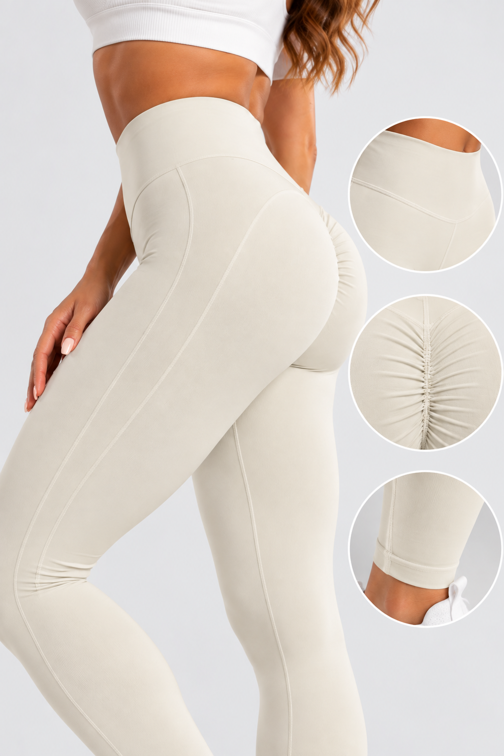 Leggings Sculpt Fit Mulher | Cintura Alta