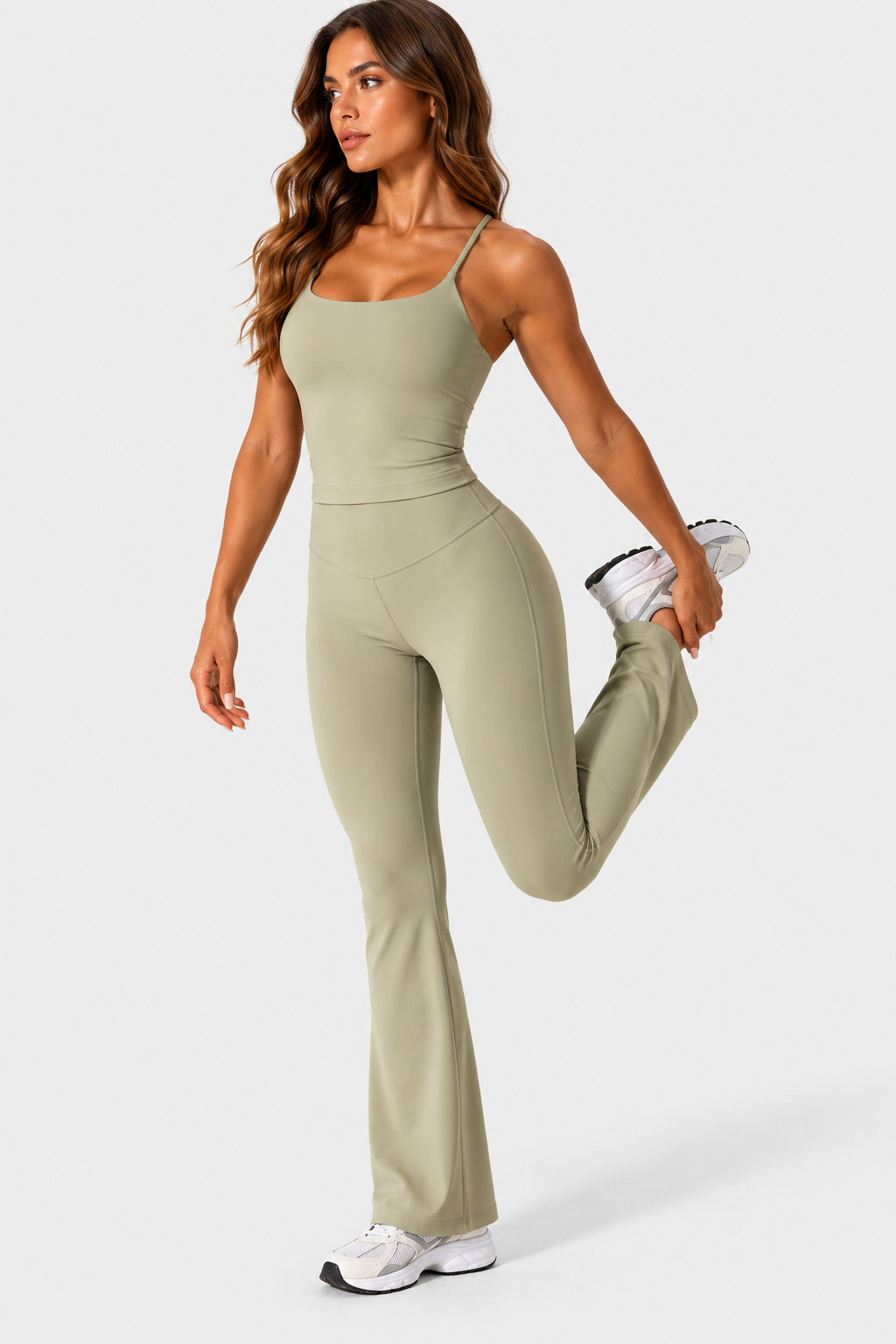 Conjunto Seamless Sculpt Mulher | Top & Leggings
