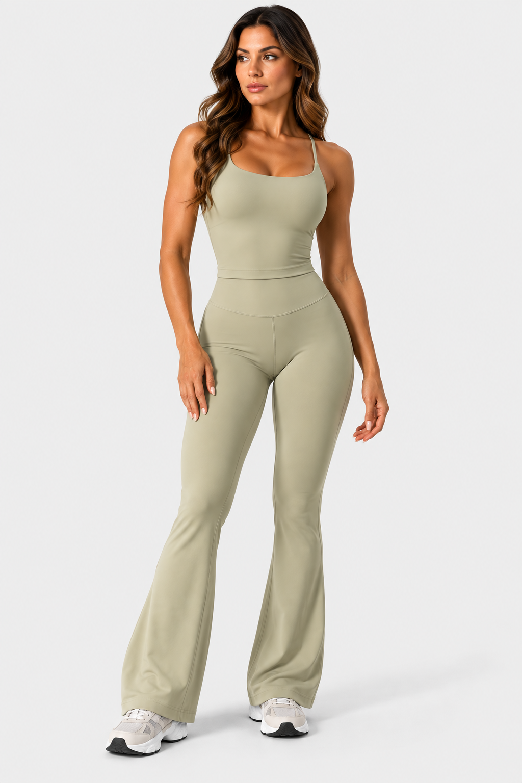 Conjunto Seamless Sculpt Mulher | Top & Leggings
