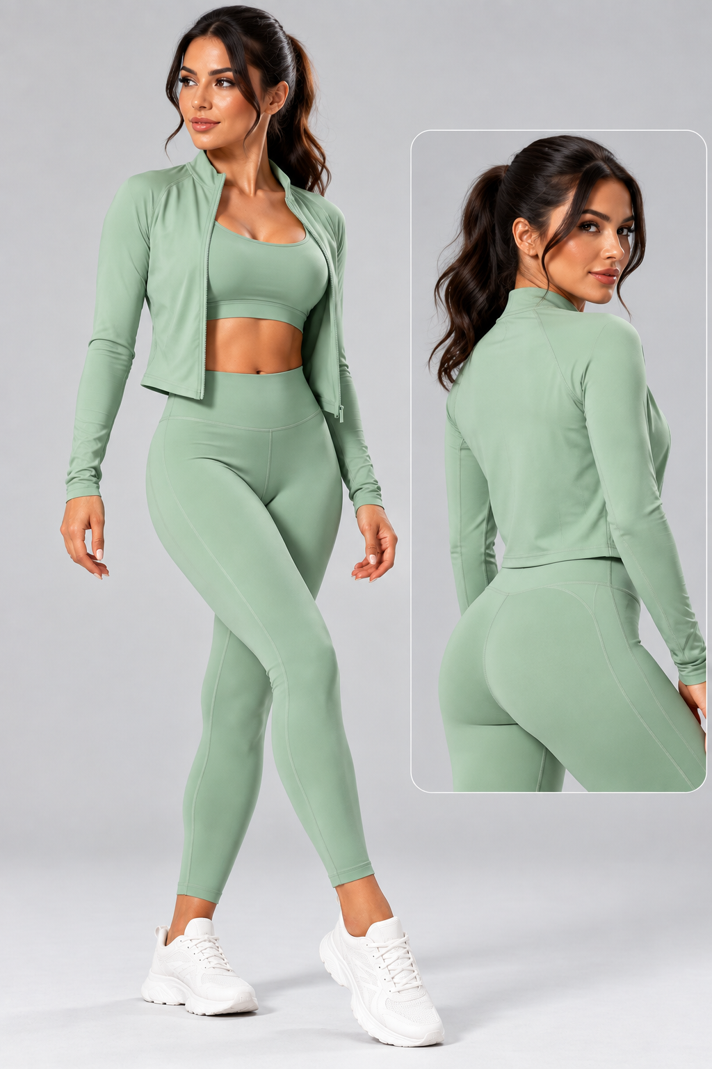 Conjunto Active Sculpt 3 Peças Mulher | WELL4FIT