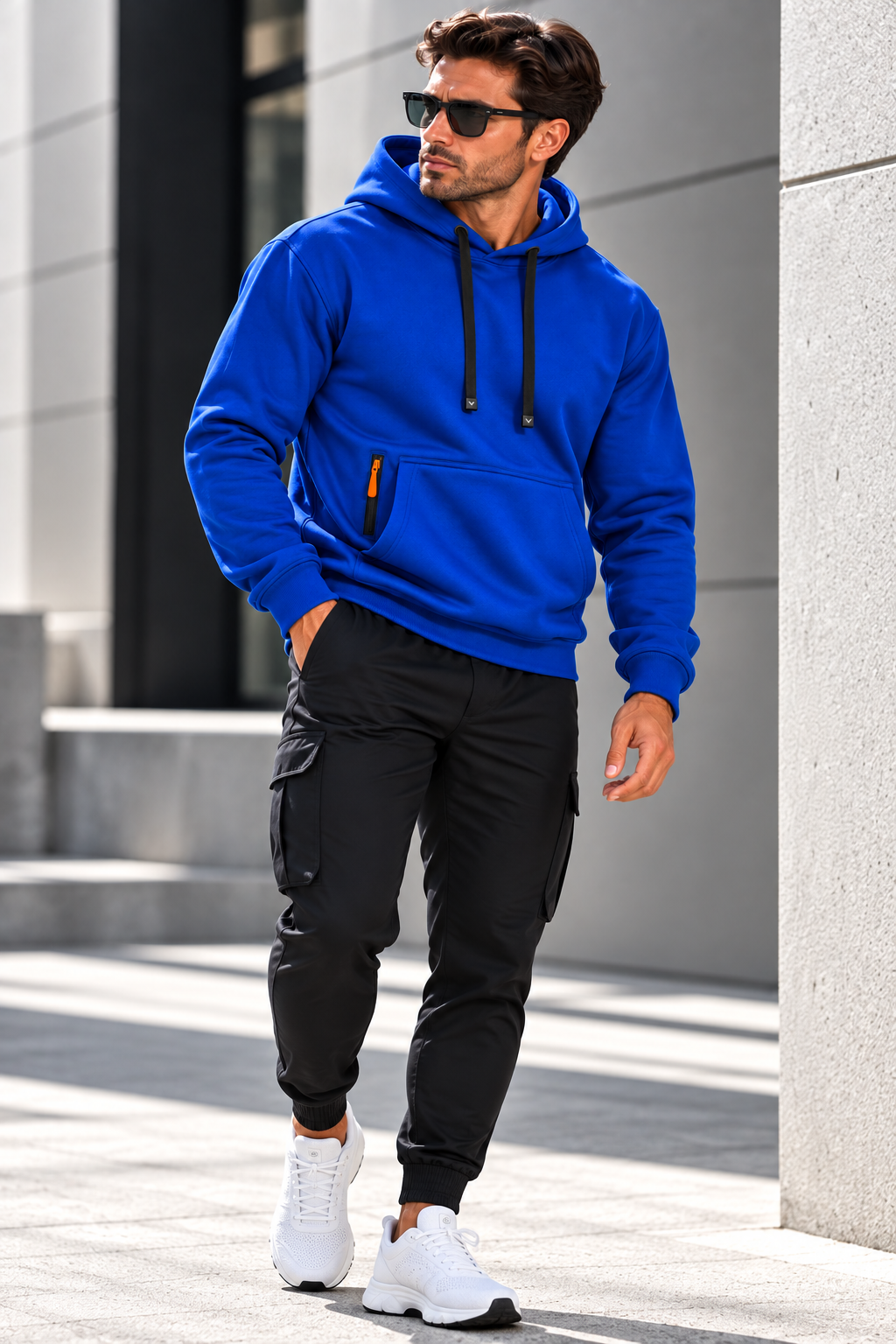 Hoodie Urban Performance Homem | WELL4FIT