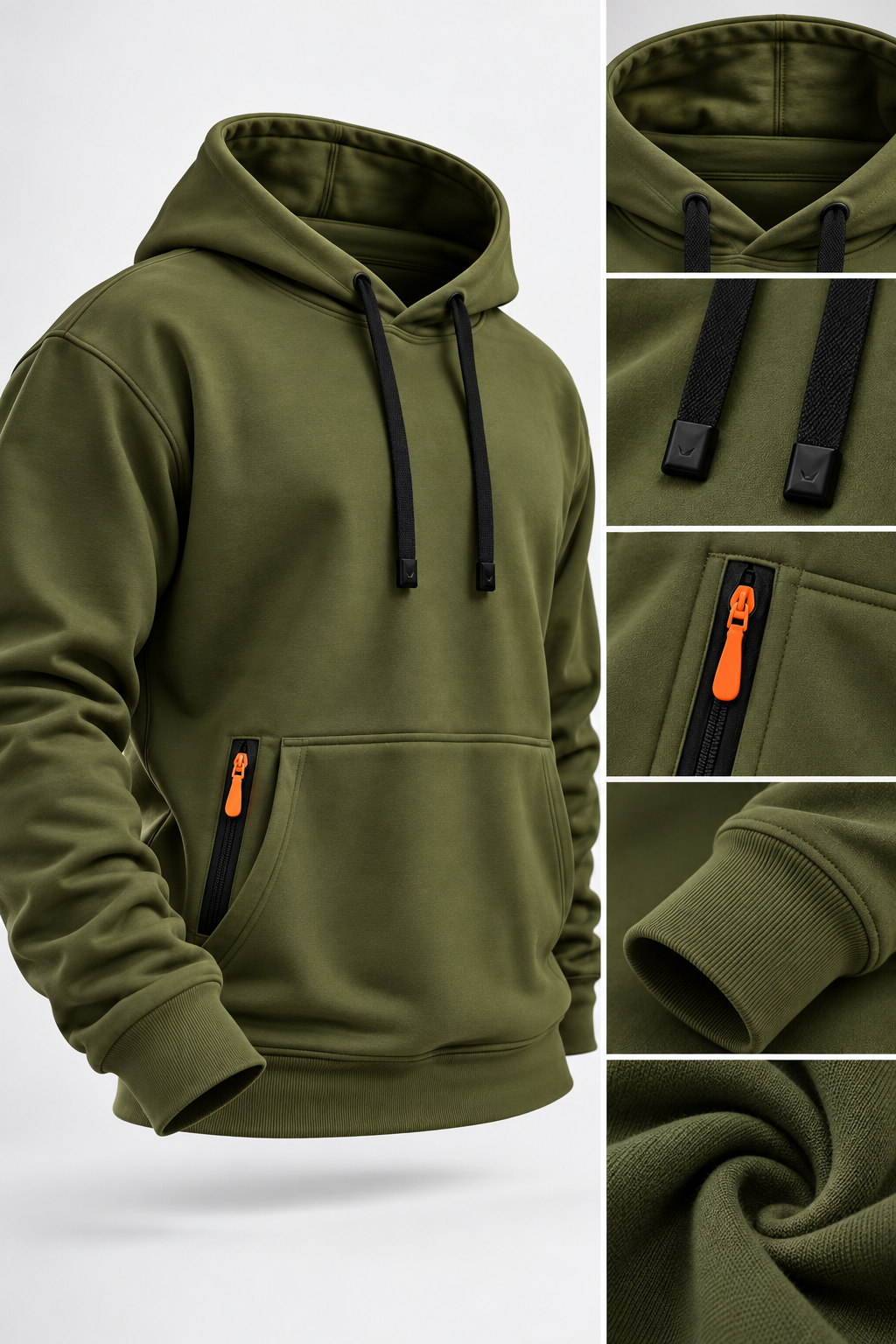 Hoodie Urban Performance Homem | WELL4FIT