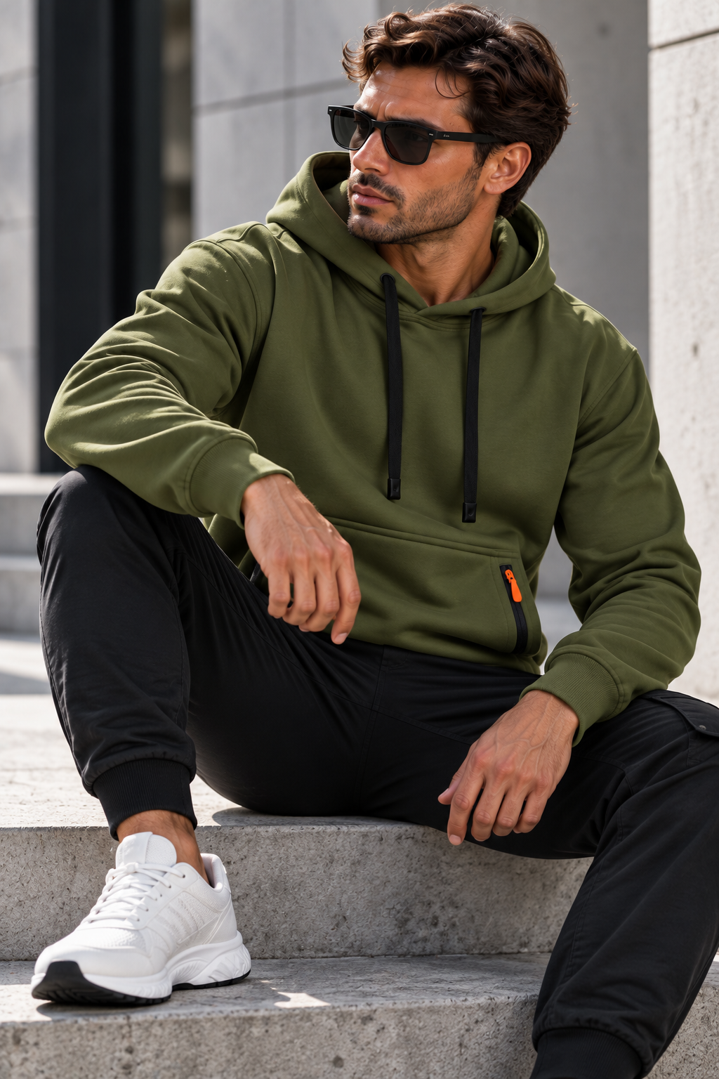 Hoodie Urban Performance Homem | WELL4FIT