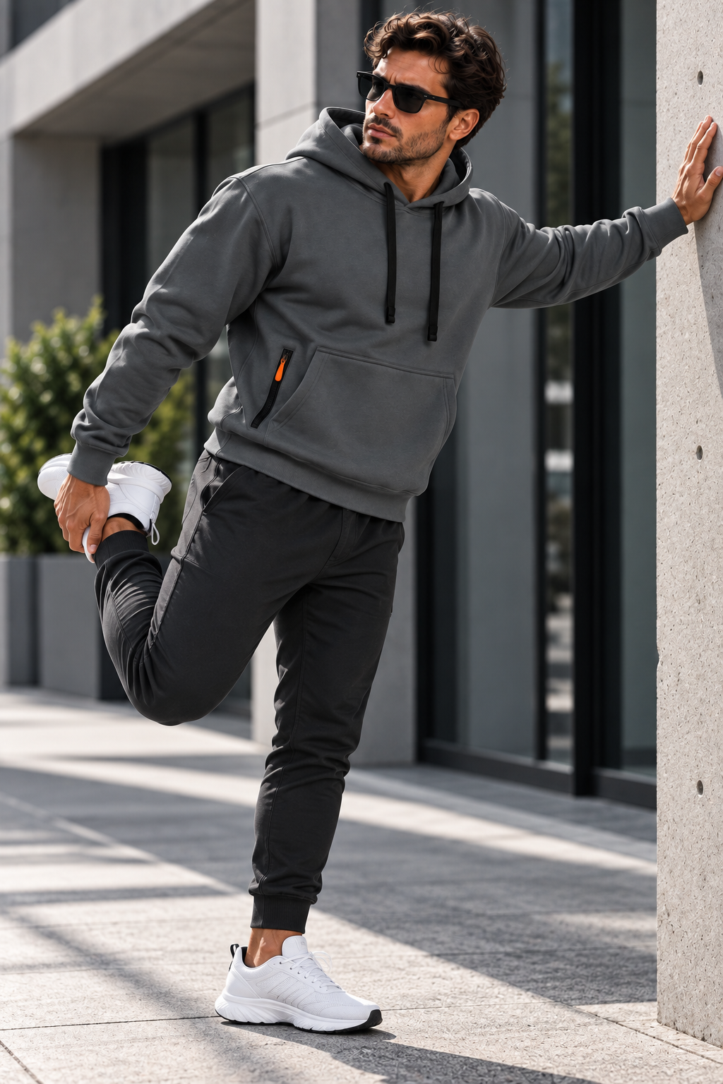Hoodie Urban Performance Homem | WELL4FIT