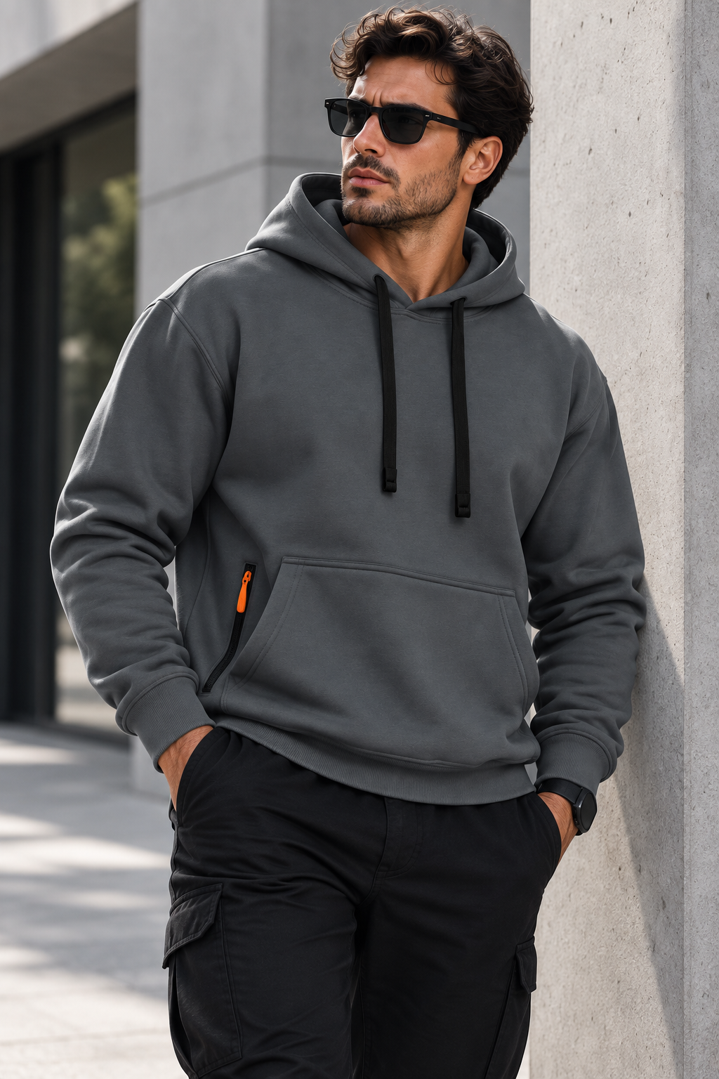 Hoodie Urban Performance Homem | WELL4FIT