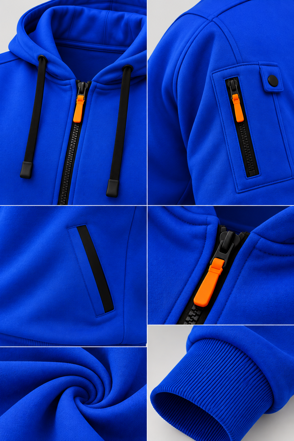 Hoodie Urban Zip Homem | WELL4FIT