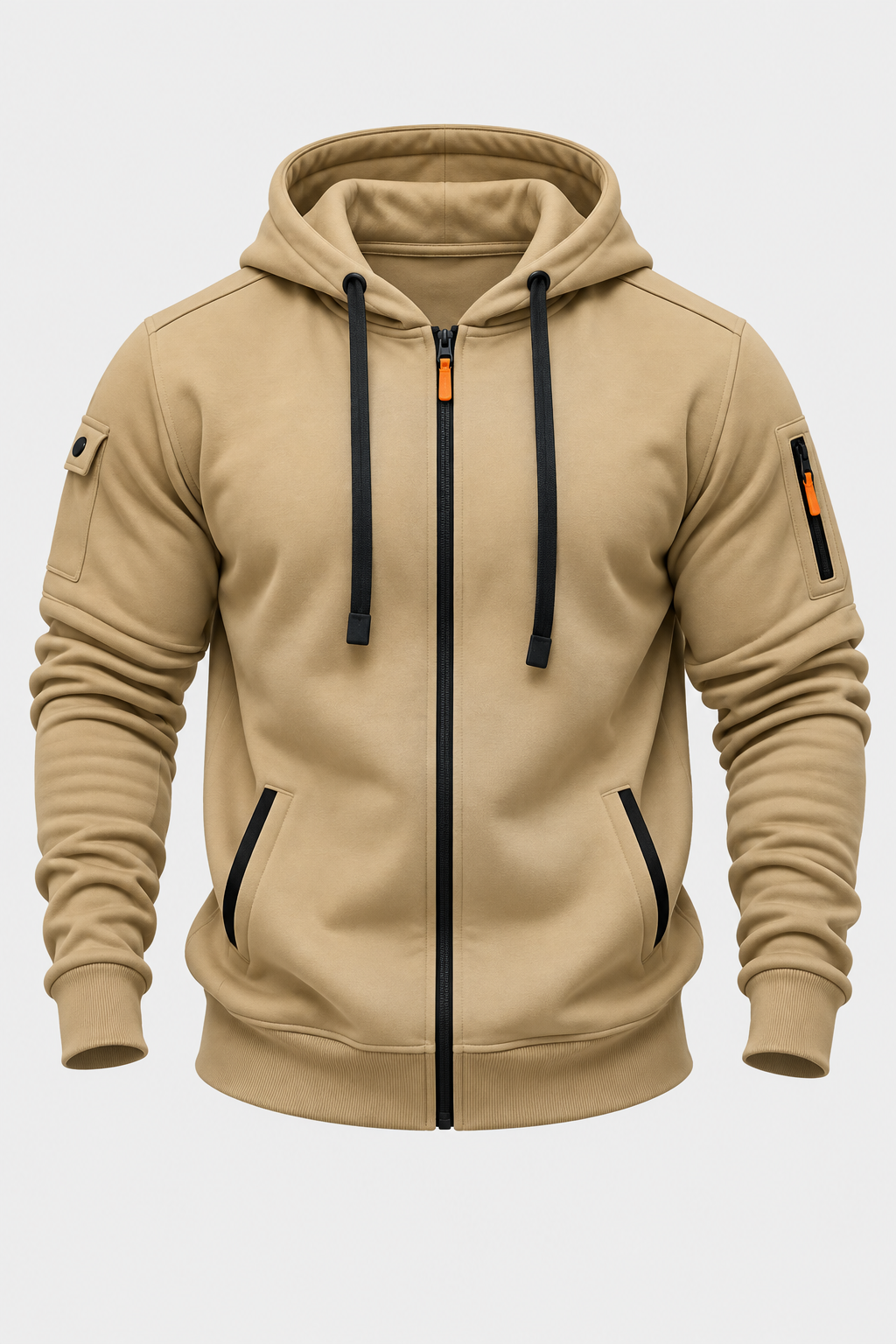 Hoodie Urban Zip Homem | WELL4FIT
