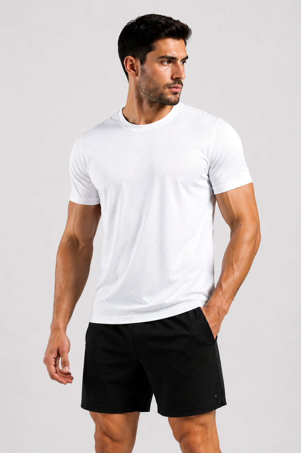 T-Shirt Fitness Masculina DryFit Pro | Respirável | WELL4FI