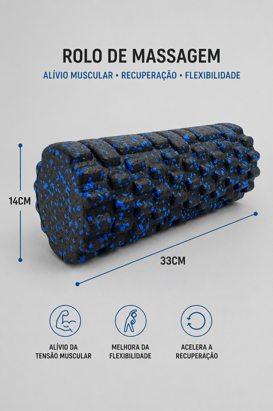 Rolo de Massagem Muscular WELL4FIT