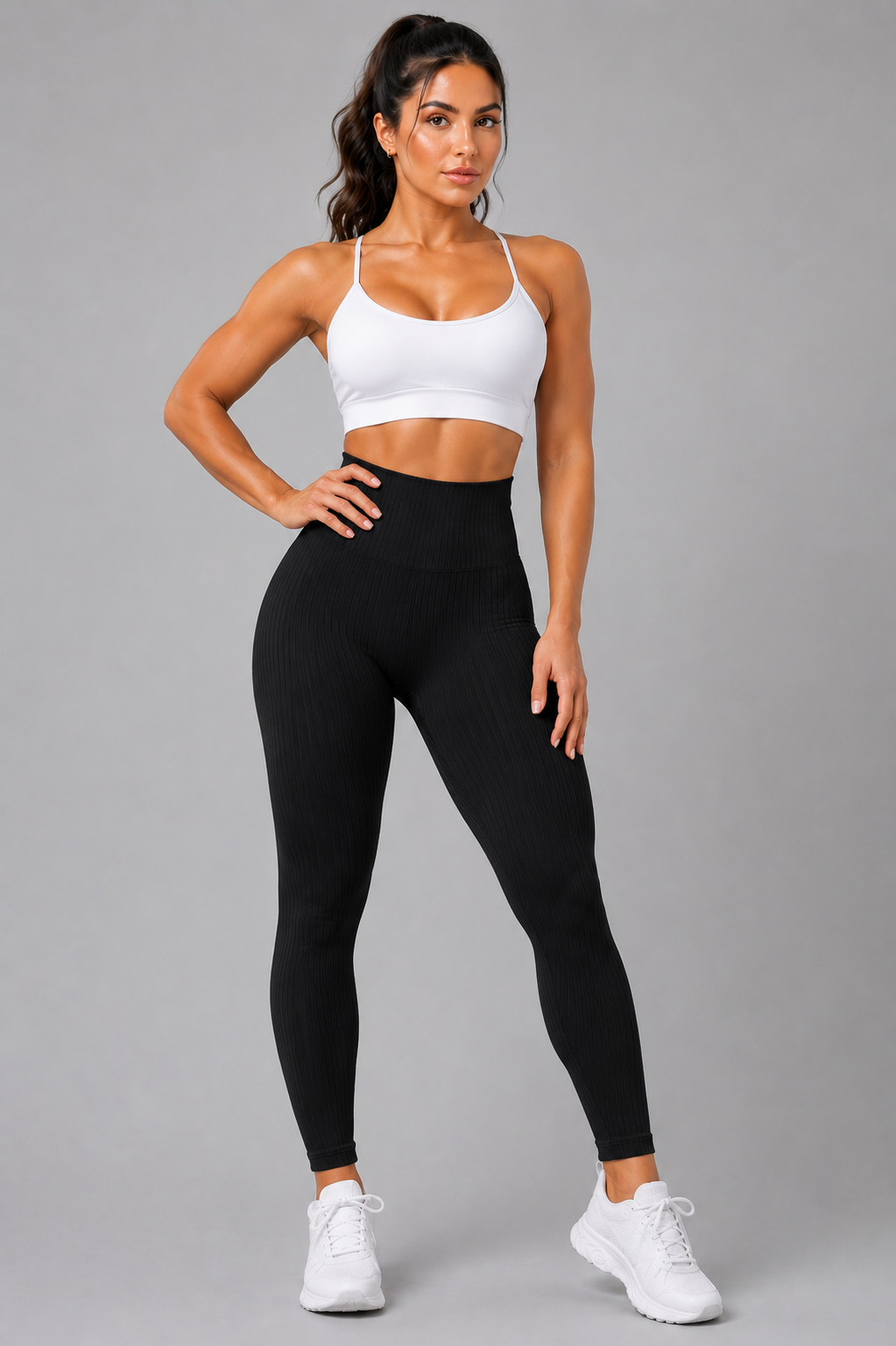 Leggings Fitness de Cintura Alta WELL4FIT