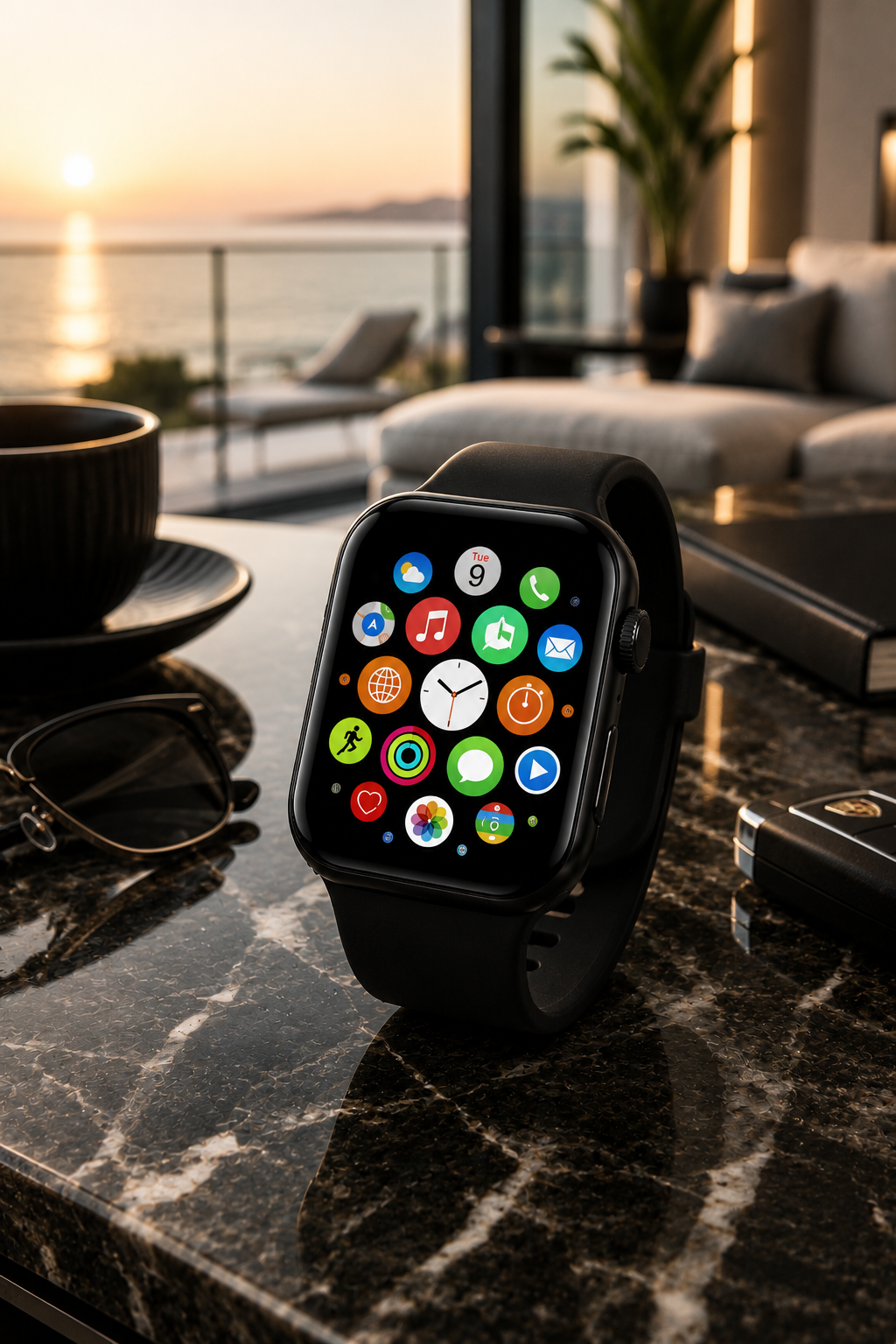 Smartwatch Fitness Pro 45 mm WELL4FIT