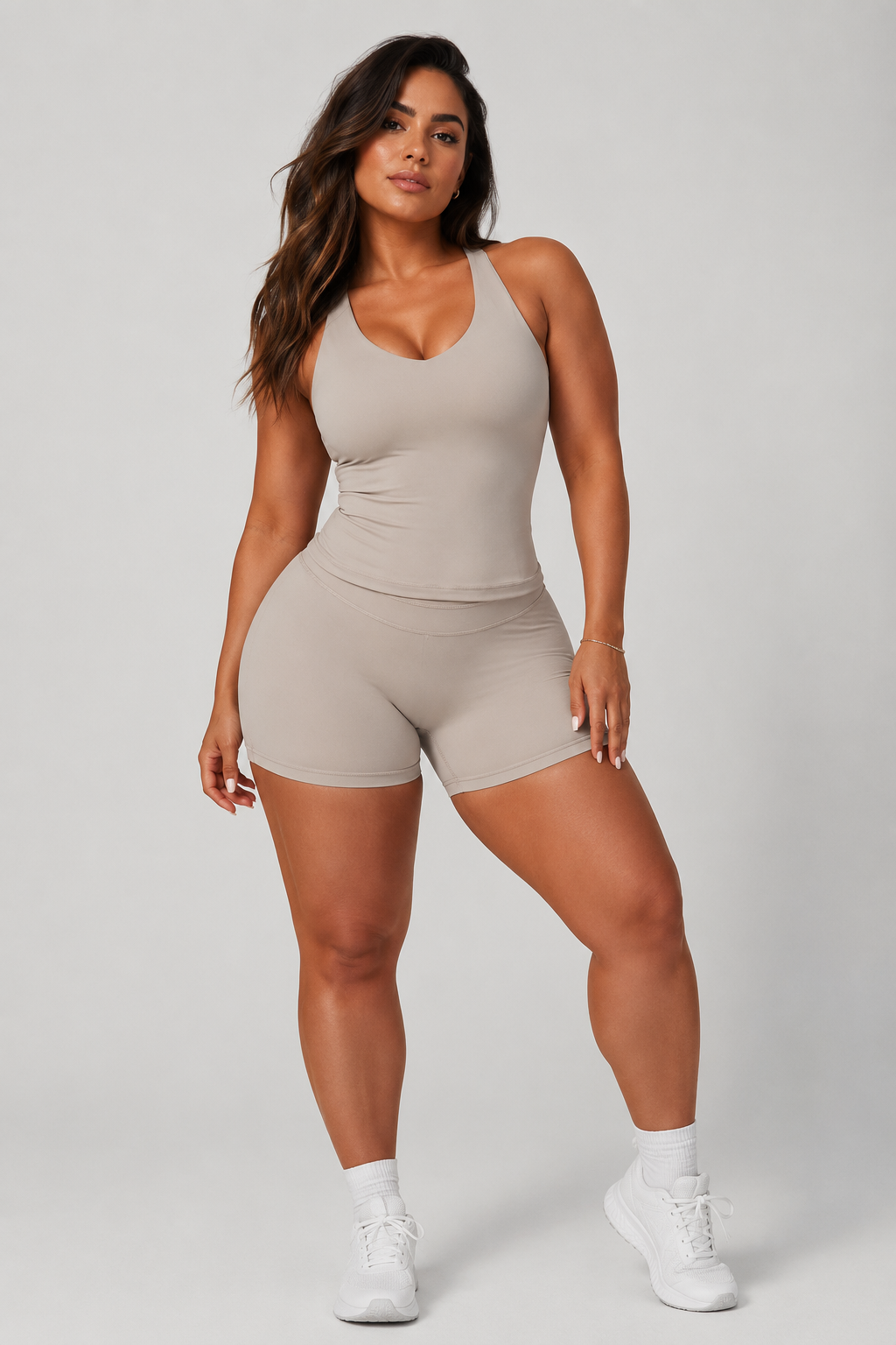 Conjunto Fitness Sem Mangas WELL4FIT