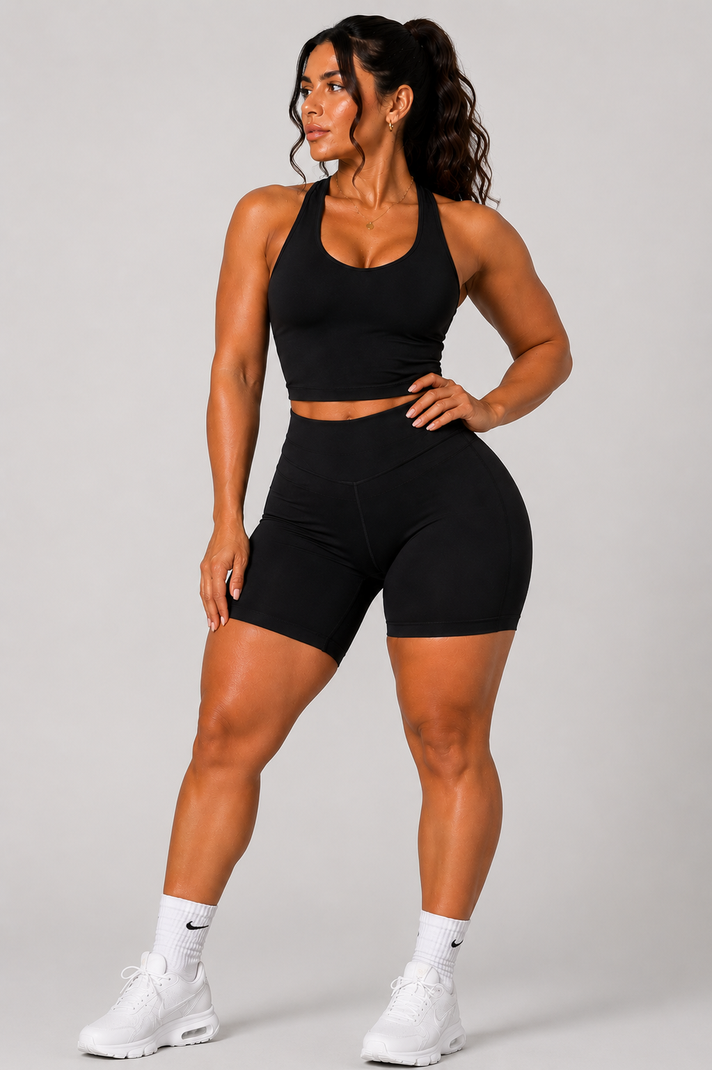 Conjunto Fitness Sem Mangas WELL4FIT