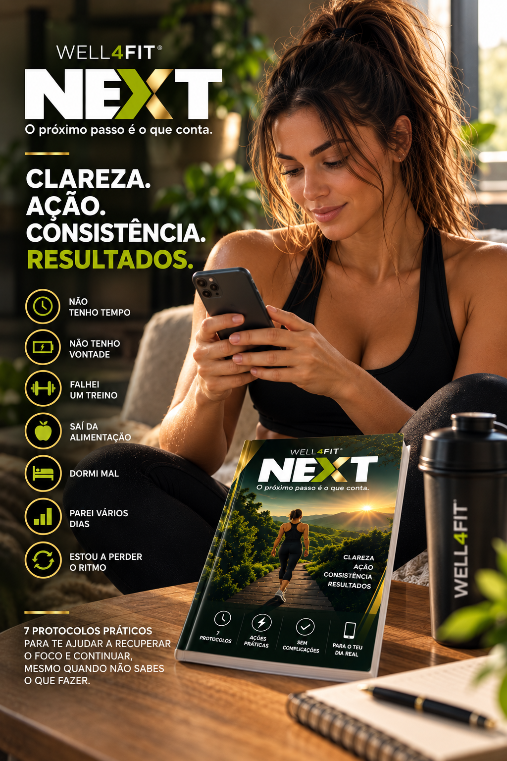 WELL4FIT NEXT — O próximo passo é o que conta.