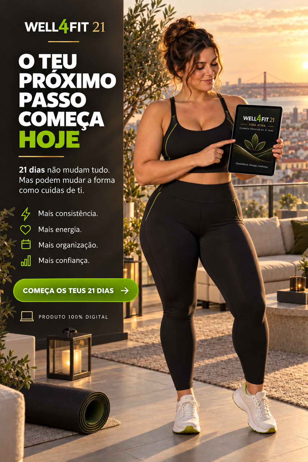 WELL4FIT 21 | App Mobile + Planner Digital