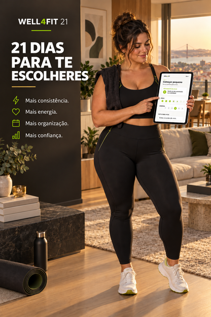 WELL4FIT 21 | App Mobile + Planner Digital