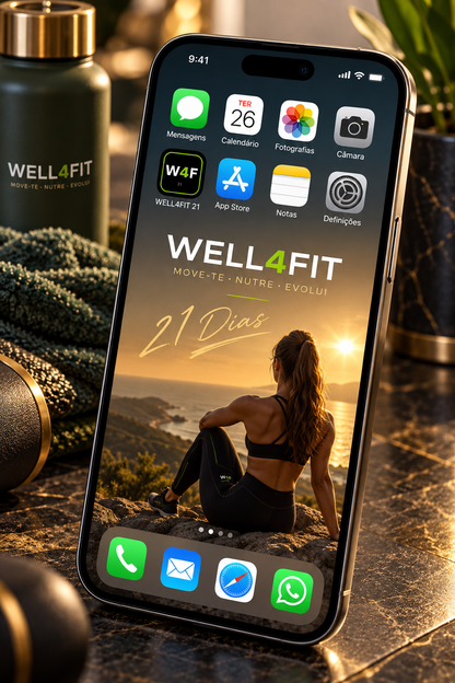 WELL4FIT 21 | App Mobile + Planner Digital