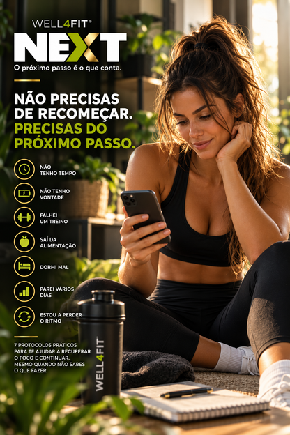 WELL4FIT NEXT — O próximo passo é o que conta.