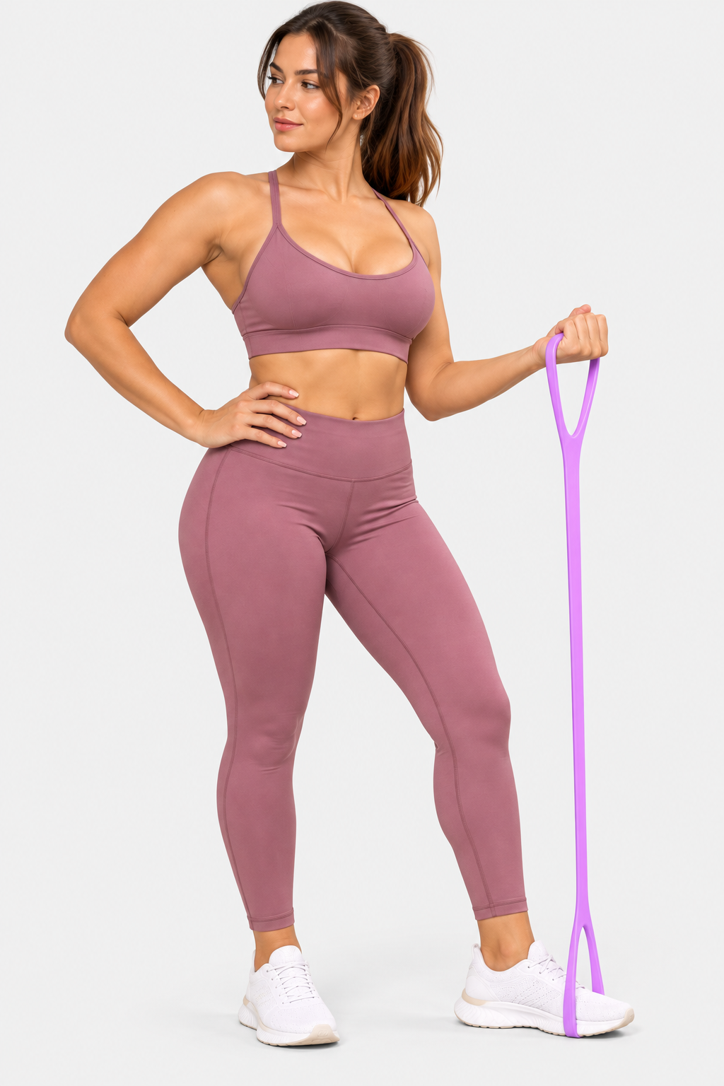 Conjunto de 8 Faixas Elásticas Fitness