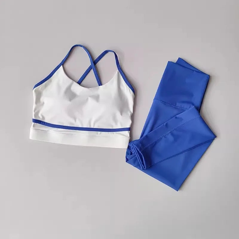 Conjunto Yoga Feminino Premium Top & Leggings de Alta Performance