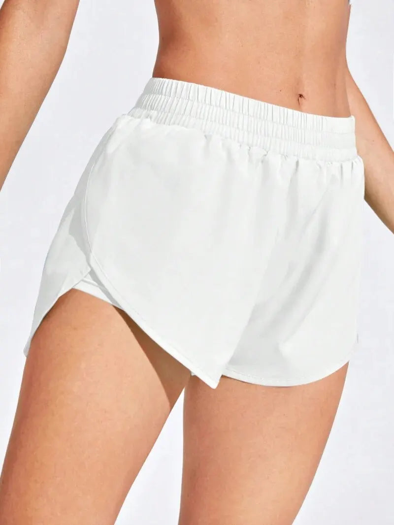 Shorts Desportivos Femininos Yoga, Fitness & Corrida