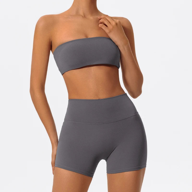 Conjunto Premium Yoga & Fitness Studio Aura 2 Peças