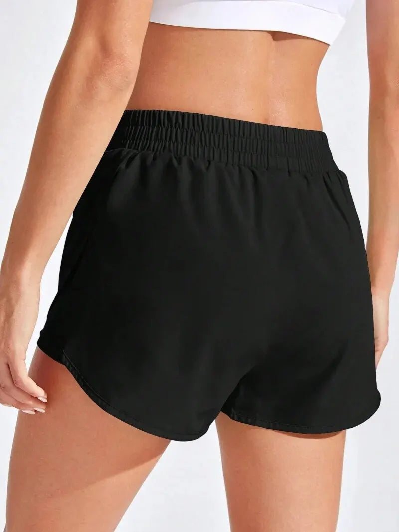 Shorts Desportivos Femininos Yoga, Fitness & Corrida